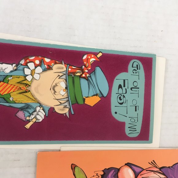 VTG 3 humorous funny unused greeting cards - Picture 3 of 11